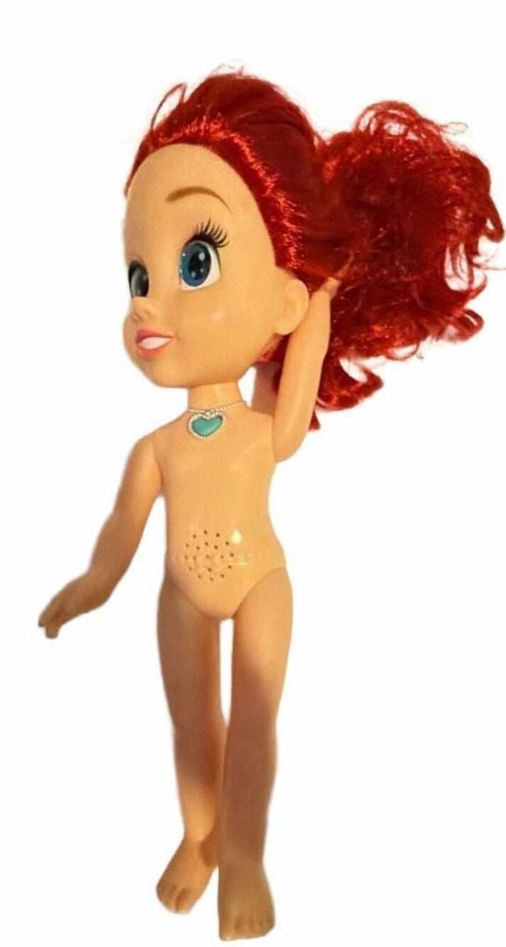 Disney Princess Ariel Little Mermaid Toddler Doll Red Hair Loose Doll